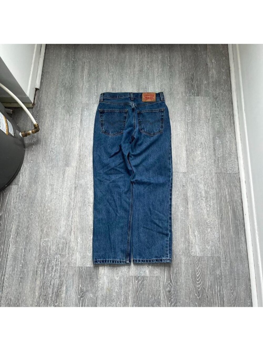 Navy Blue Levi’s 550 Relaxed Fit Denim Jeans / Pants (W:30, L:30)